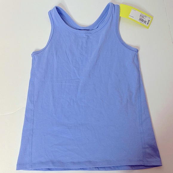 Girls All In Motion Racerback Athletic Tank Blue Size M (7/8) NEW! - Picture 1 of 9